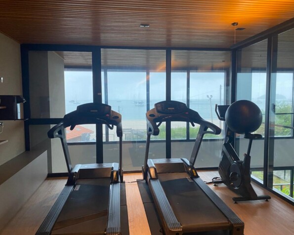 Apartamento Frente Mar em Jurerê no condomínio Gênova Residenza unidade 102